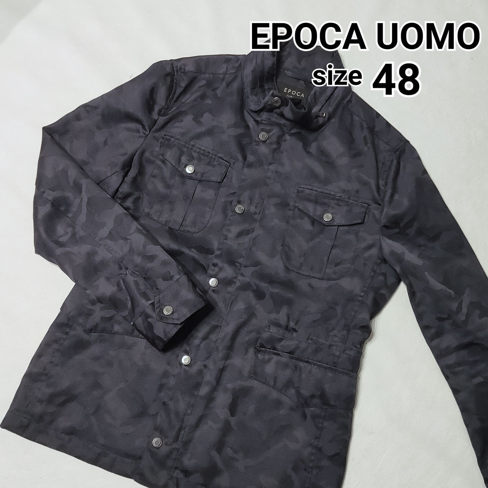 美品】EPOCA UOMO エポカウォモ アウター ジャケット ジャンパー 迷彩 