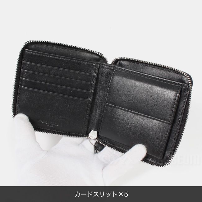 二つ折り財布未使用 MAISON KITSUNE メゾンキツネ 二つ折り財布
