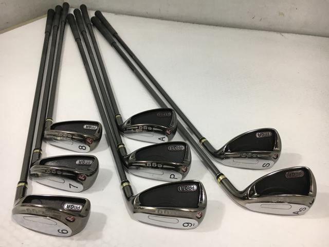 【中古ゴルフクラブ】(8本セット)プロギア egg アイアン オリジナルカーボン 5〜9.P.A.AS【14日間返品OK】 返品OK 【中古ゴルフクラブ】(8本セット)プロギア egg アイアン