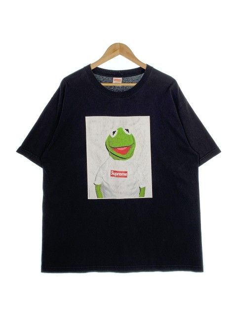 シュプリーム 08SS カーミット フロッグ Tシャツ ブラック Size XL