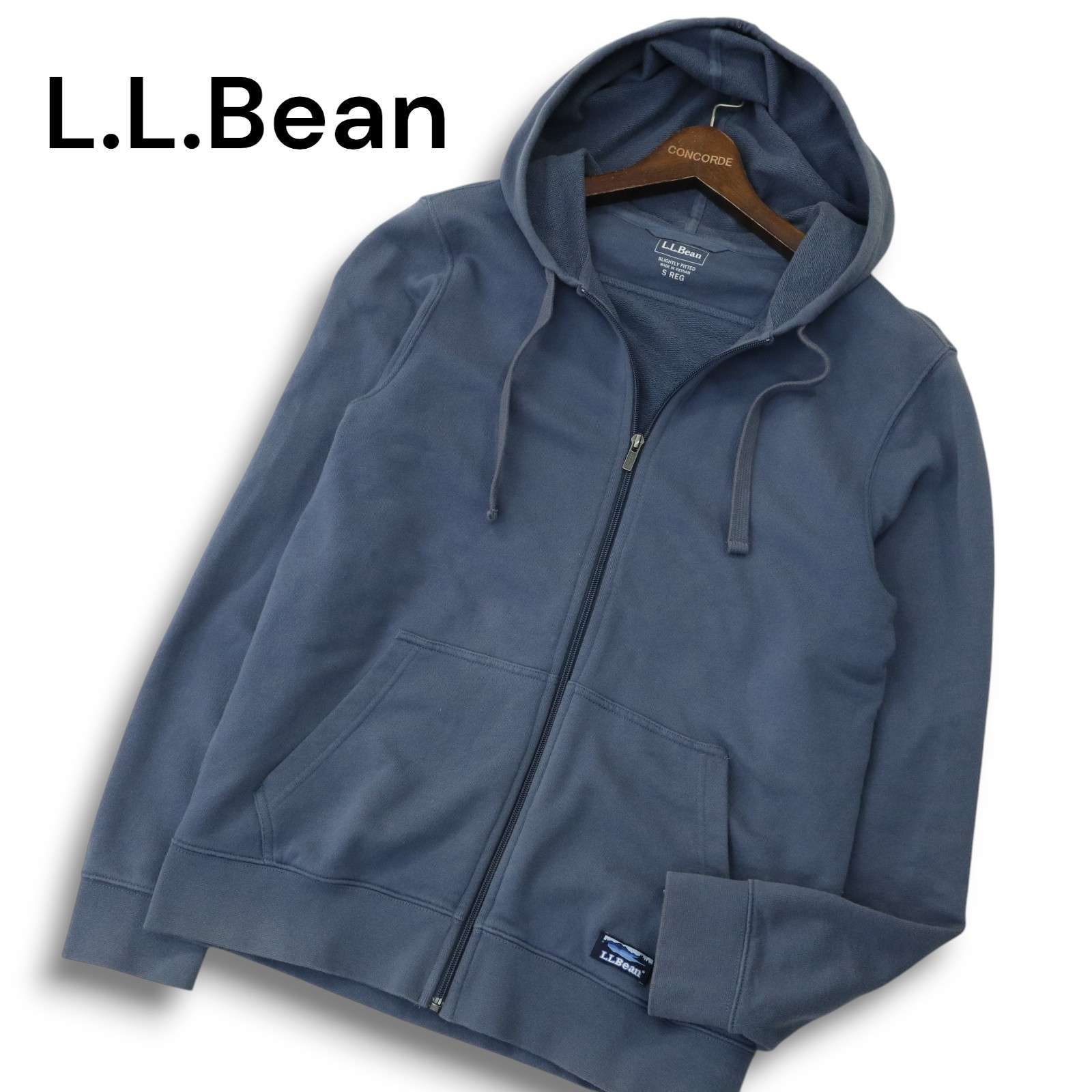 L.L.Bean エルエルビーン 通年 ロゴ☆ スウェット フルジップ パーカー 