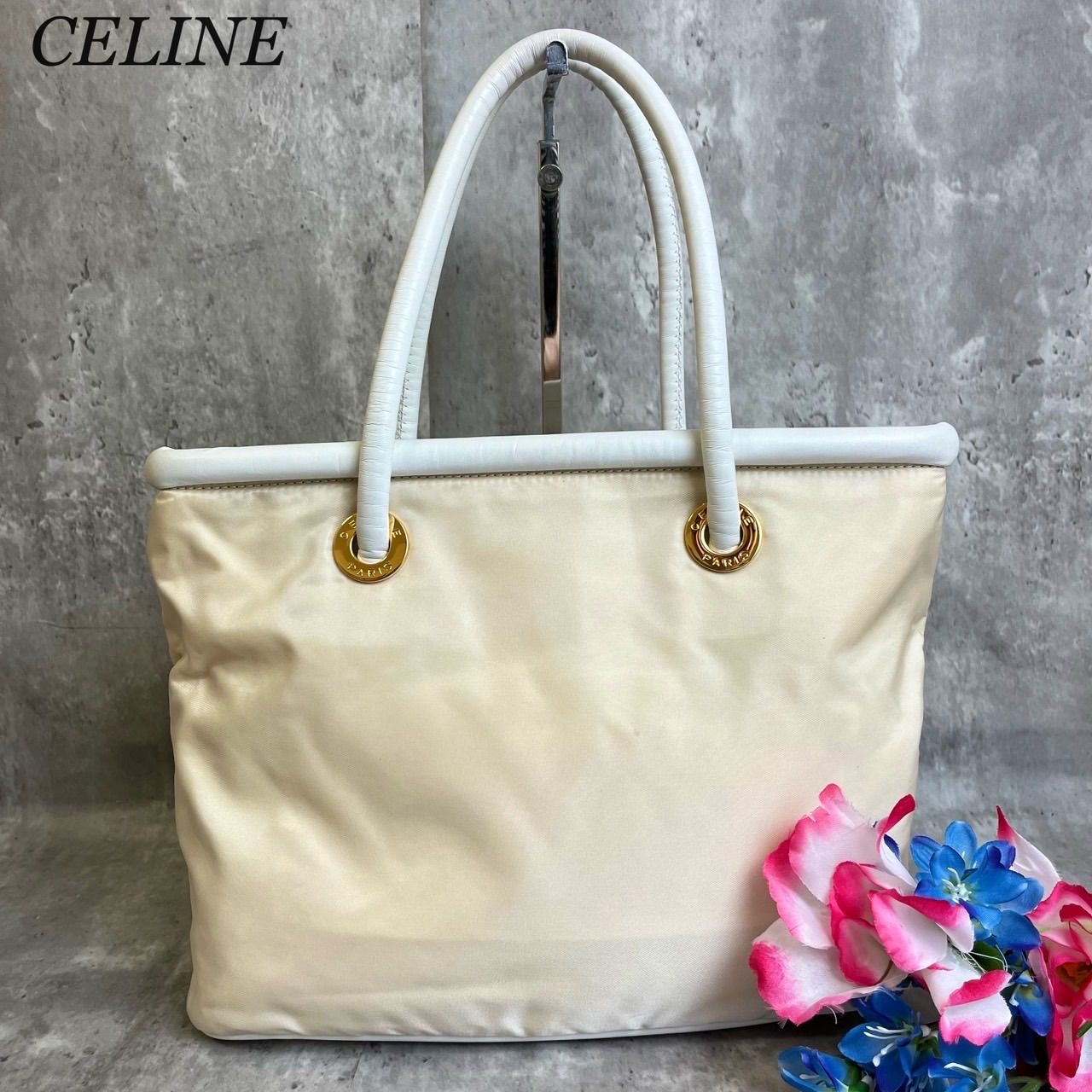 人気】 CELINE セリーヌ ハンドバッグ トートバッグ ゴールド金具