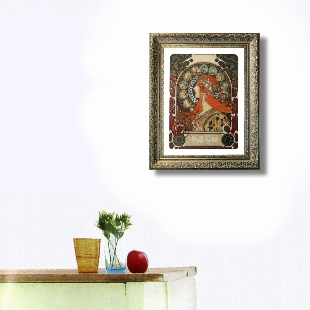 限定版 穐月 明 184 花の絵のある 花瓶 日本画 絵画 額装 井口弘史 ...