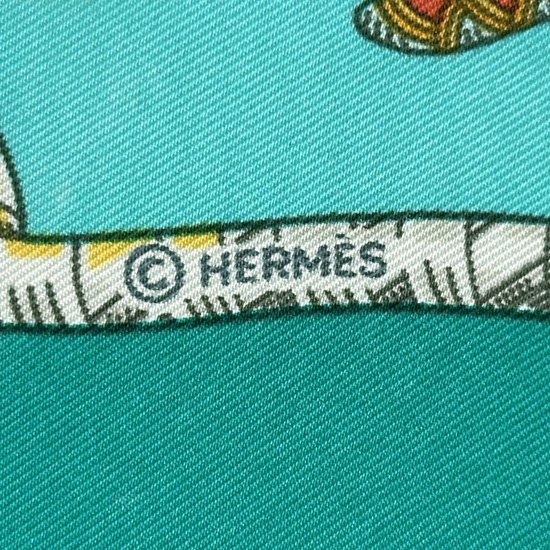 エルメス HERMES スカーフ カレ90 Grands Fonds 深海 レディース