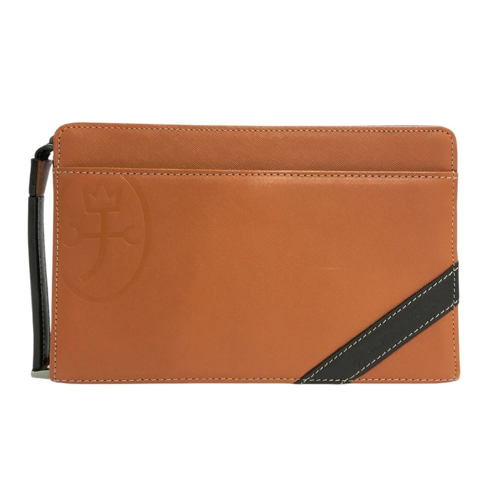 ミズノアルファ2 JAPAN 27.5cm CASTELBAJAC カステルバジャック セカンドバッグ オレンジ系