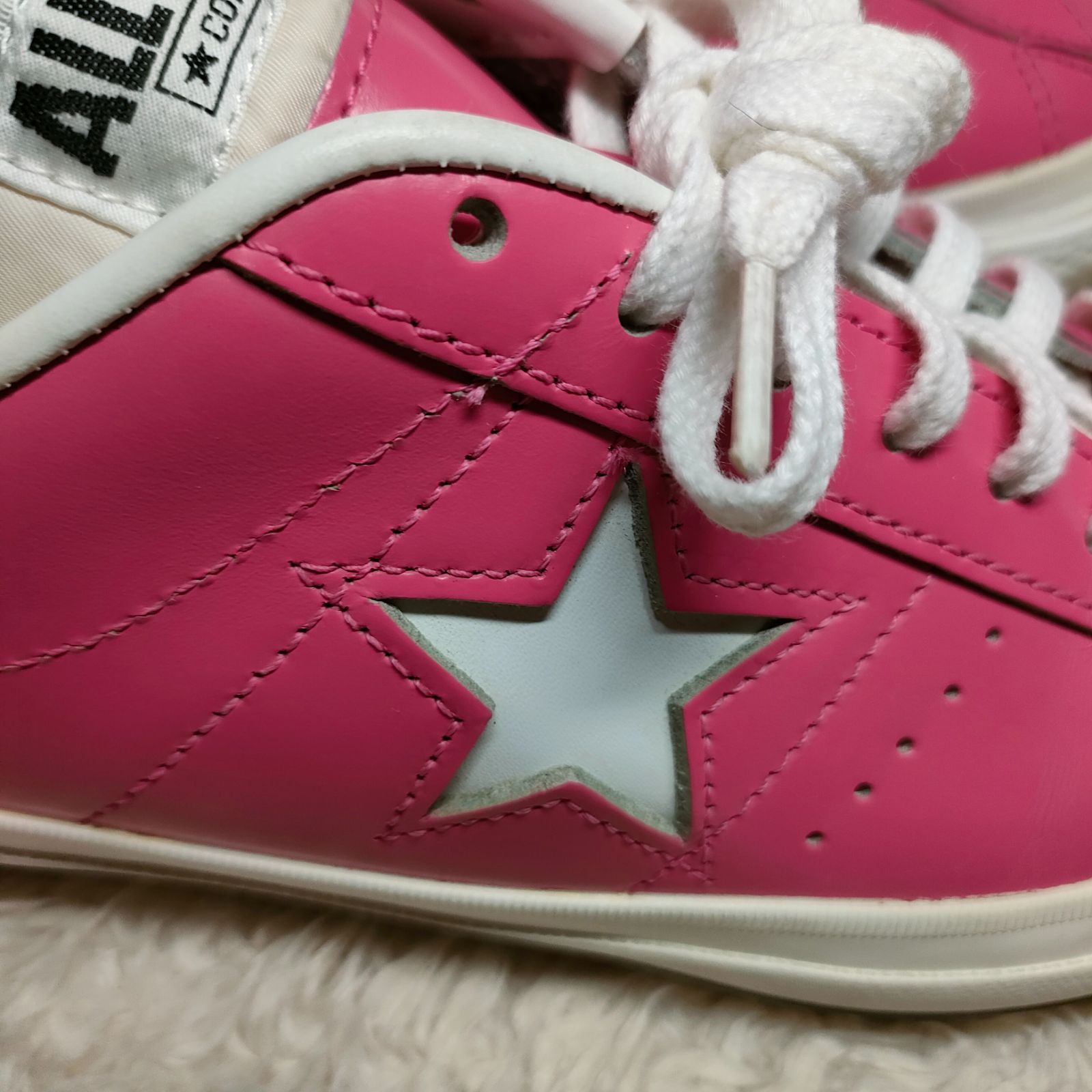 希少カラー】CONVERSE 廃盤 ワンスター ピンク スニーカー 24.5cm 