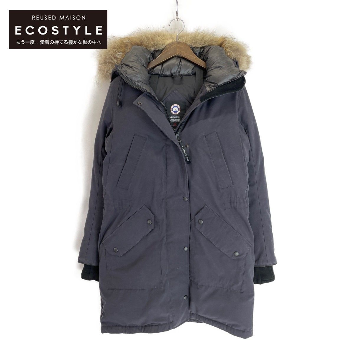 CANADA GOOSE カナダグース 6555L ネイビー ELLESMERE PARKA S