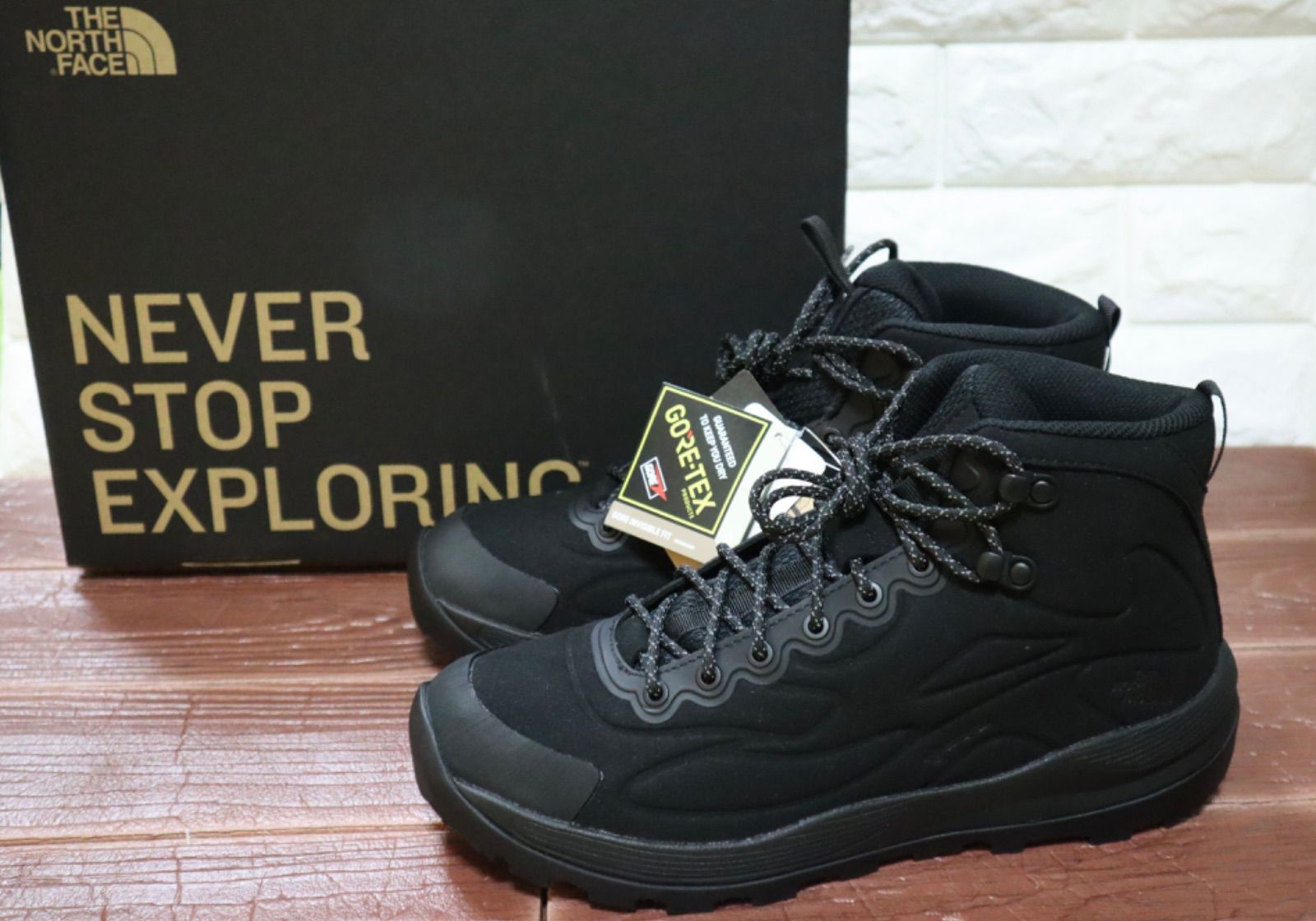 定価24750円 THE NORTH FACE SCRAMBLER MID GORE-TEX INVISIBLE FIT ザ ノース フェイス スクランブラー ミッド ゴアテックス NF52131