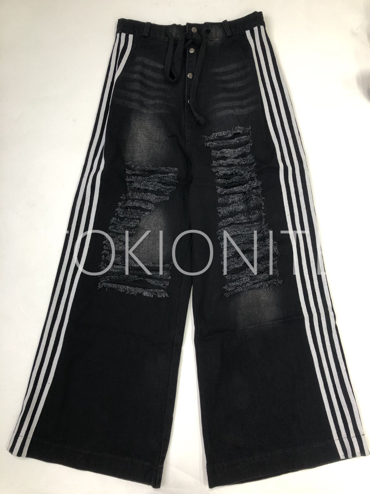 YORI Sport dasyori 5 stripe denim - メルカリ YORI Sport dasyori 5 stripe denim - メルカリ