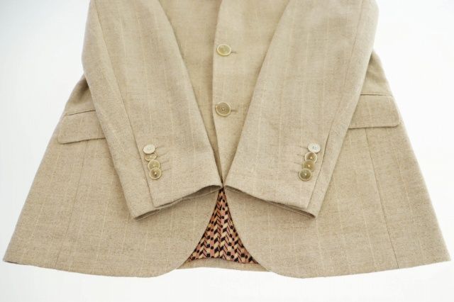 エトロ ETRO トーンオントーン ストライプ テーラード