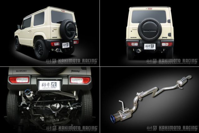 ジムニー　jb64w 柿本マフラー 柿本_改]3BA-JB64W ジムニー_4WD(R06A / 0.66 Turbo_H30/07〜)用