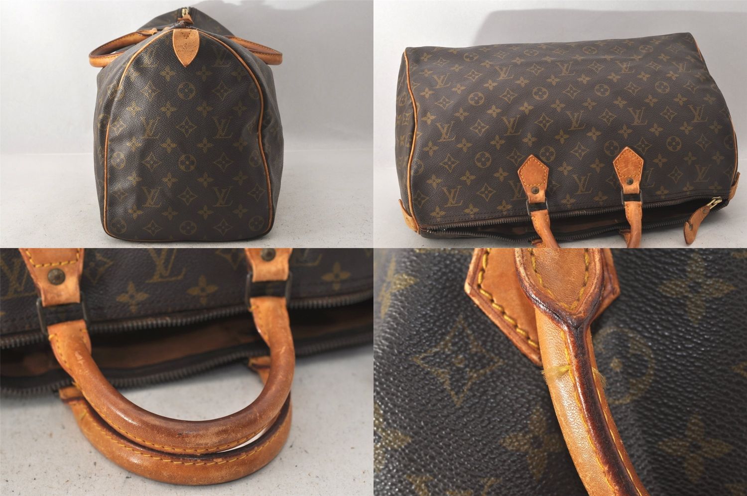 ルイヴィトン　スピーディー40 モノグラム　ハンドバッグ　ボストンバッグ LOUIS VUITTON ルイヴィトン モノグラム シール 2WAY ミニ
