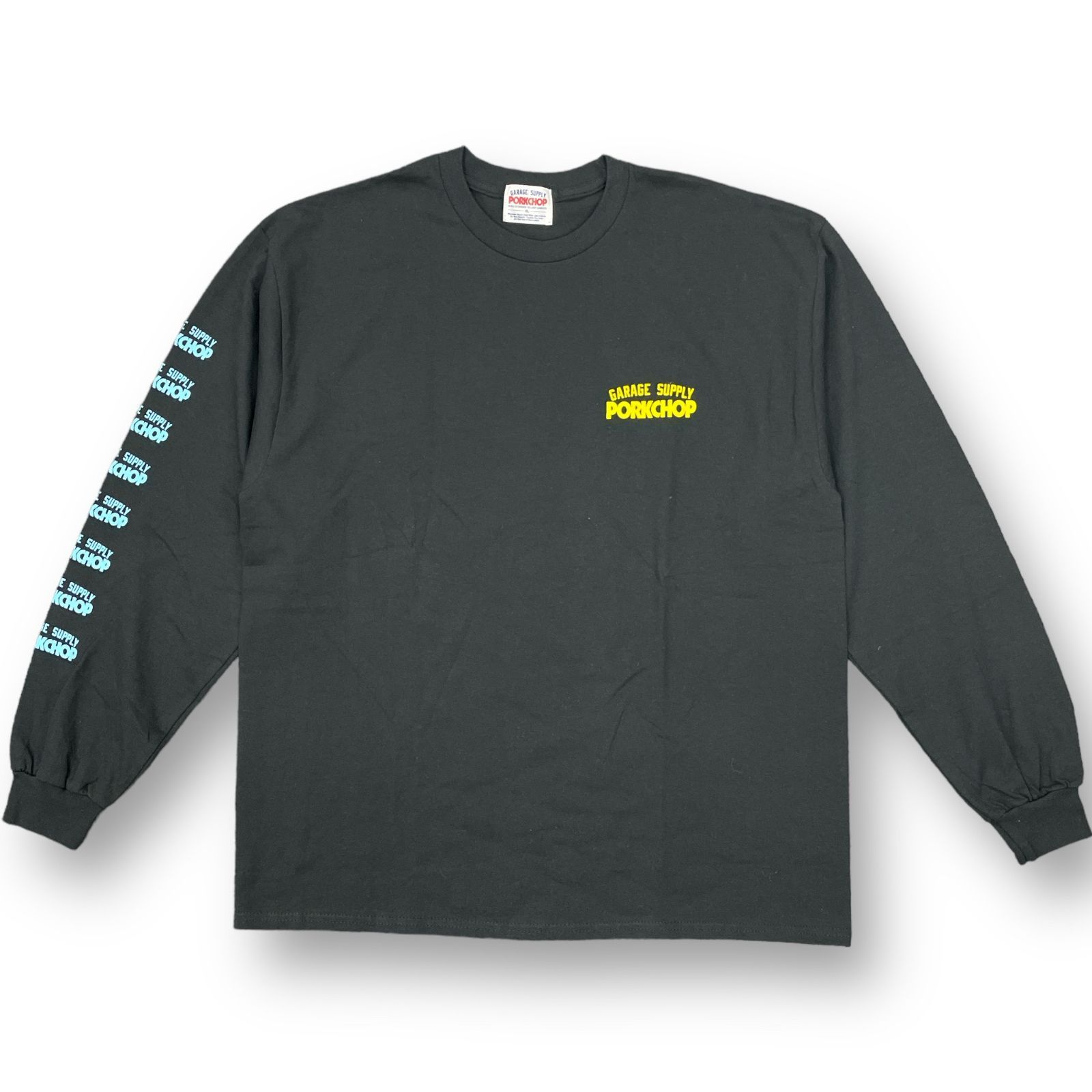 美品 PORKCHOP GARAGE SUPPLY 22AW CRUSHER L/S TEE クラッシャー 