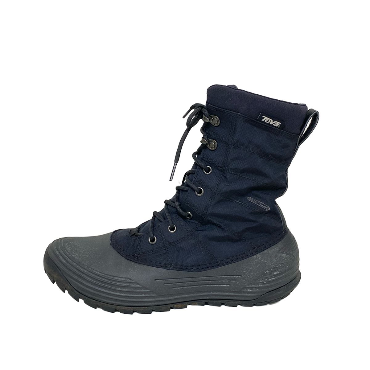 Teva テバ ショートブーツ 25 メンズ - 黒 レースアップ