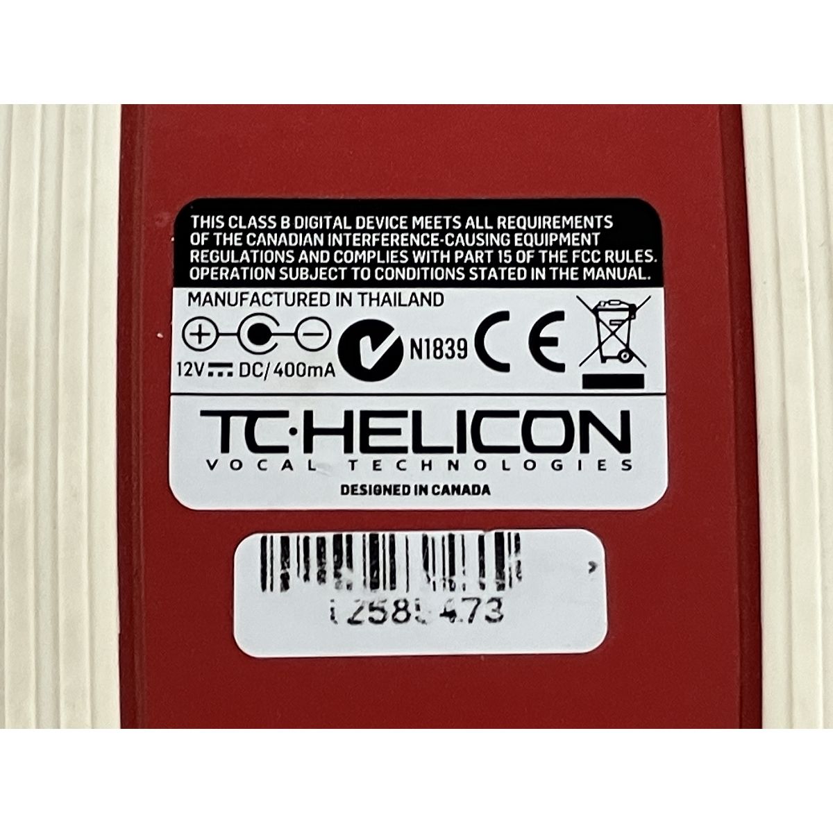 TC HELICON ティーシーヘリコン MIC MECHANIC 2 ボーカルエフェクター 音響機材 K10286871