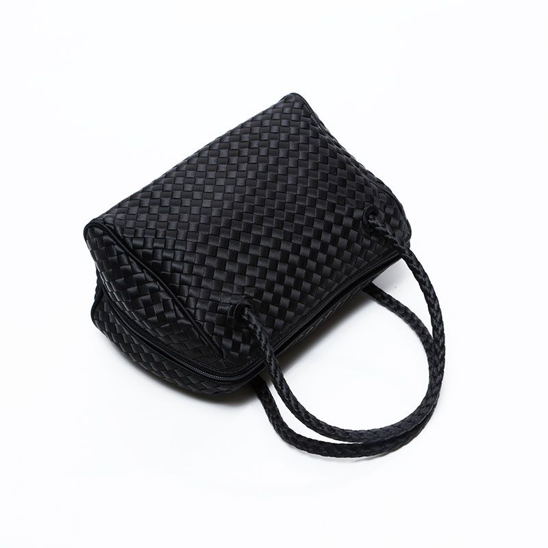 【希少】 ボッテガヴェネタ ハンドバッグ イントレチャート サテン w30 BOTTEGAVENETA ボッテガヴェネタ ハンドバッグ イントレチャート