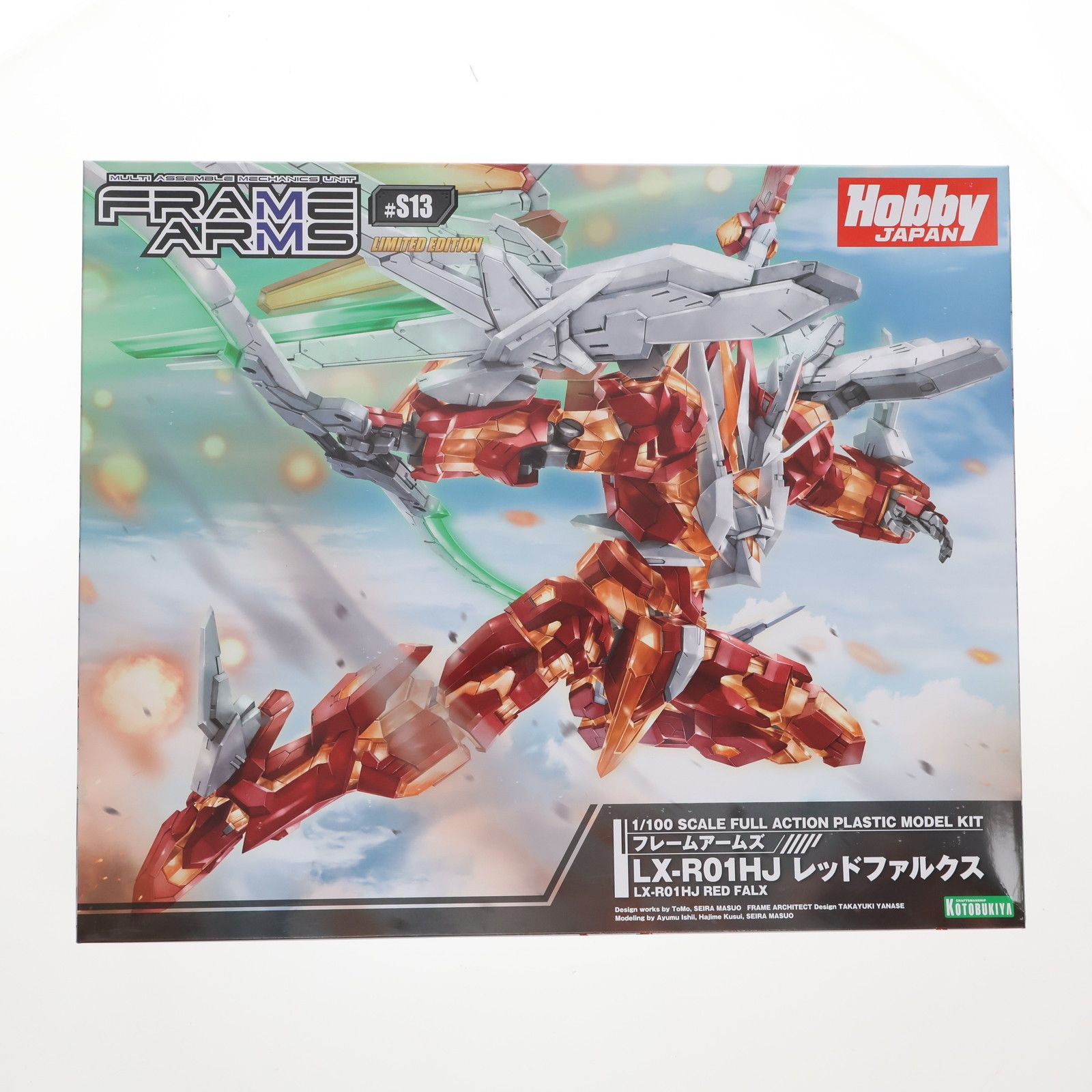 HobbyJAPAN - フレームアームズ 1/100 LX-R01HJ レッドファルクス プラモデル(LA280) ホビージャパン Amazon | フレームアームズ 1/100 LX-R01HJ レッドファルクス