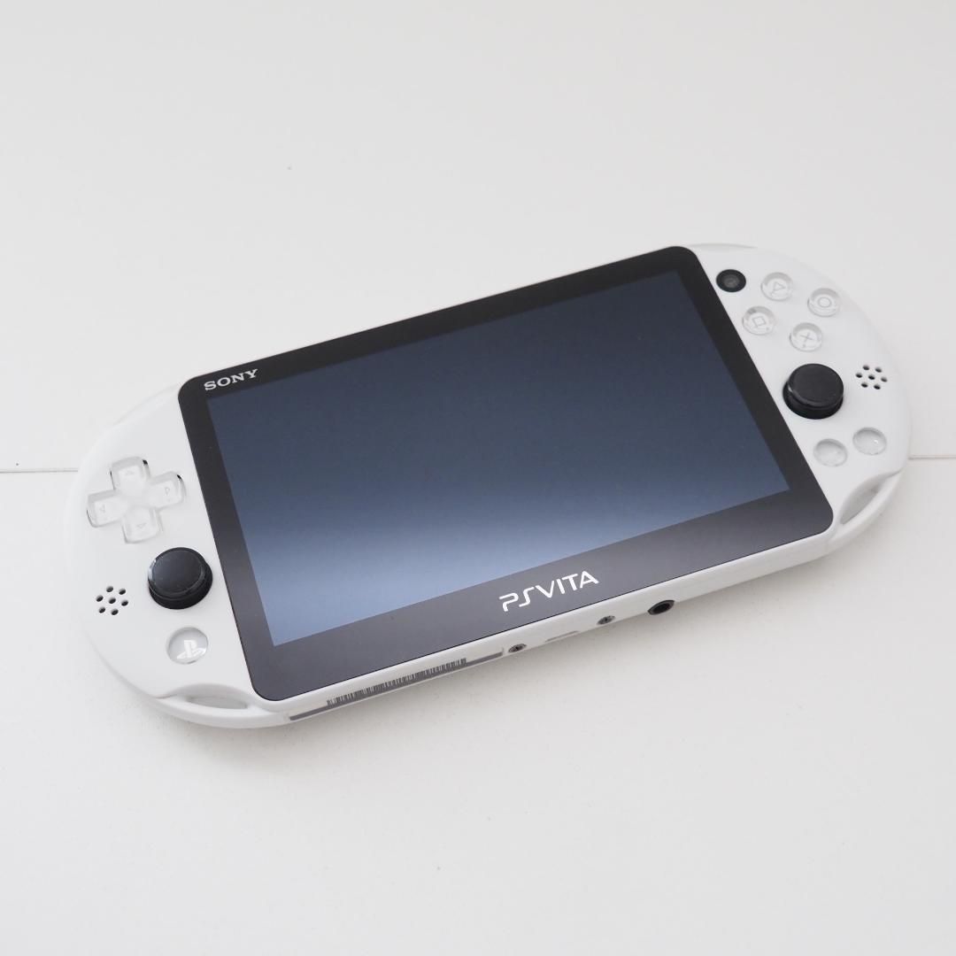 PS Vita 本体 PCH-2000 グレイシャーホワイト SONY ソニー - メルカリ