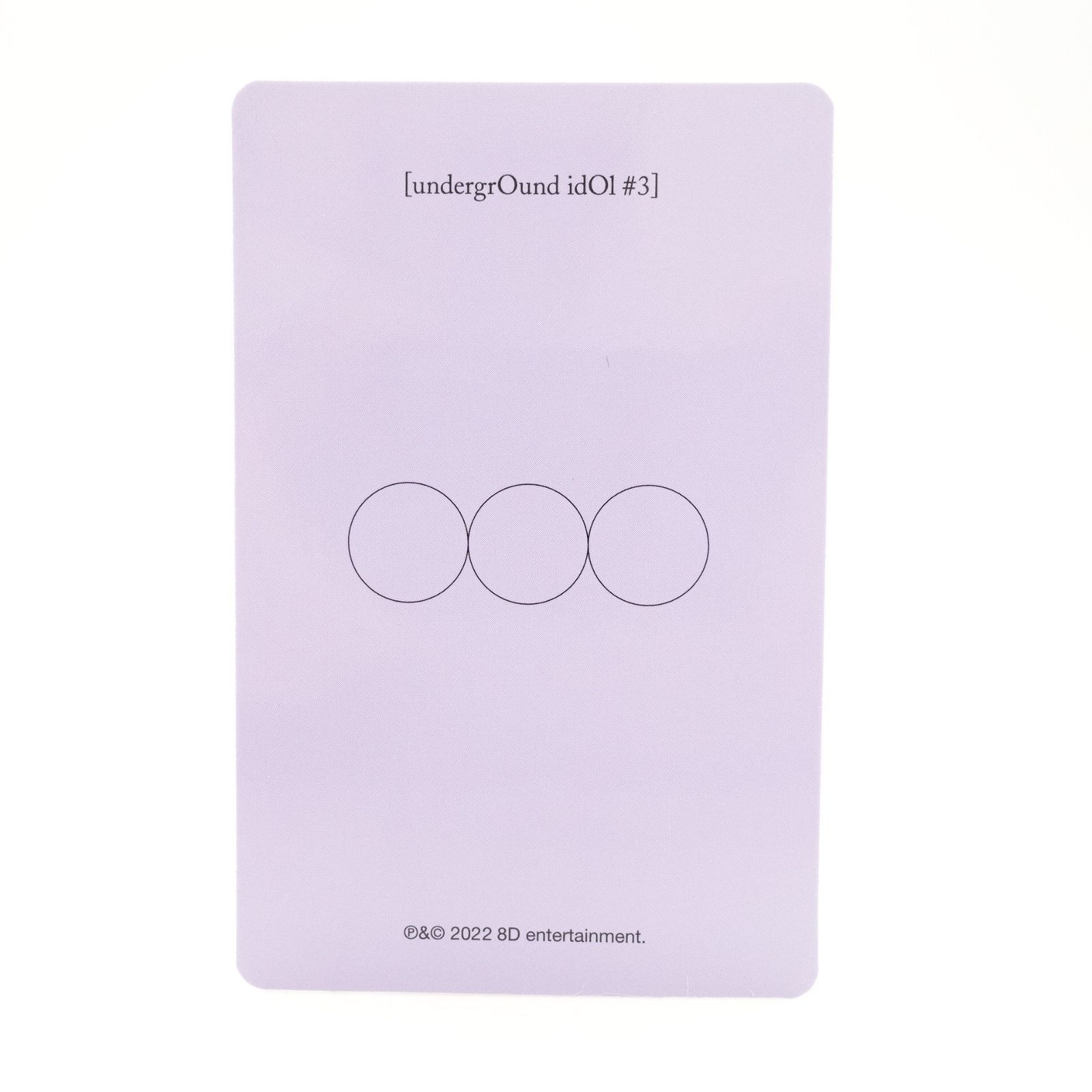 【OnlyOneOf】ジュンジ トレカ OnlyOneOf ジュンジ ヨントン because undergrOund idOl トレカ フォト