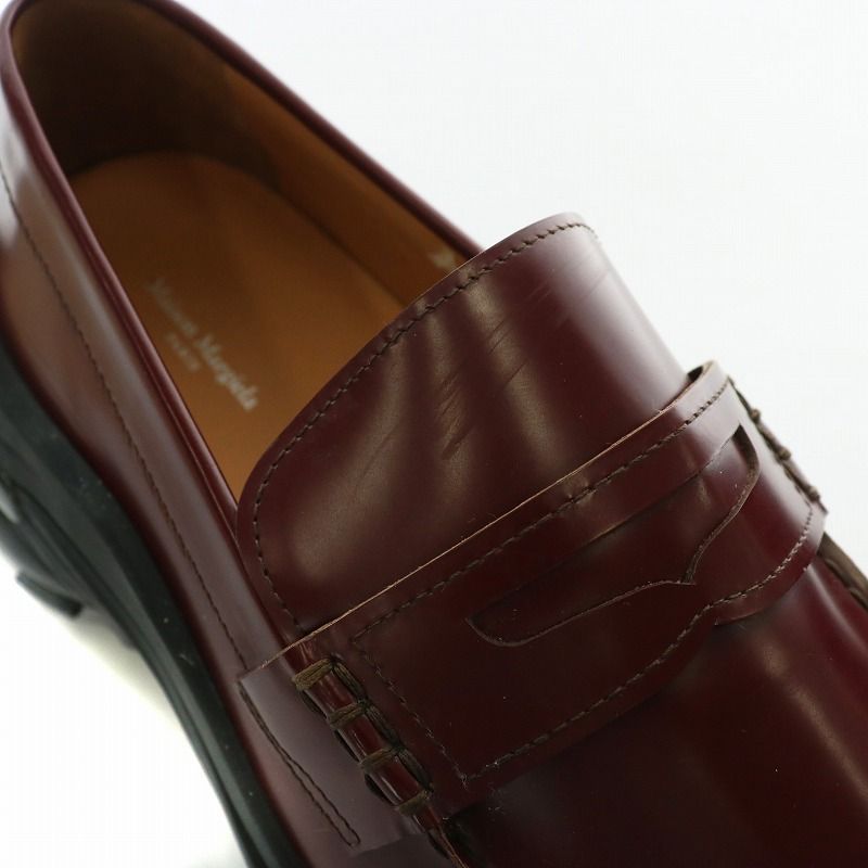 マルジェラブラウンレザー ローファー サイズ43 マルジェラブラウンレザー ローファー サイズ43 マルタン