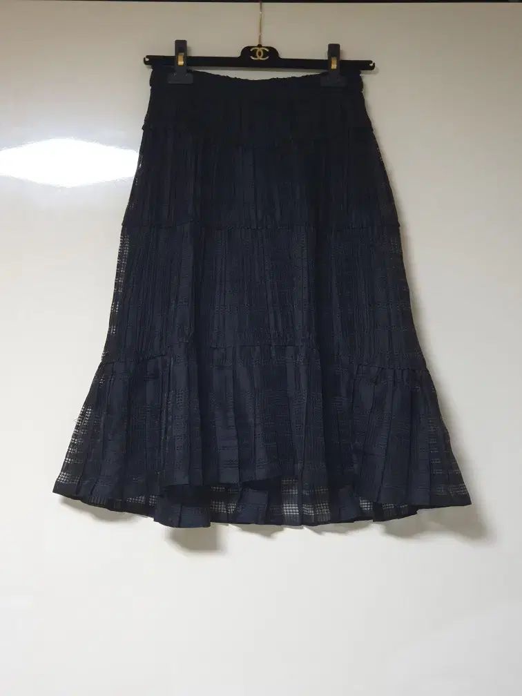 ミシャ MICHAA 21 プリーツ チュール スカート 55