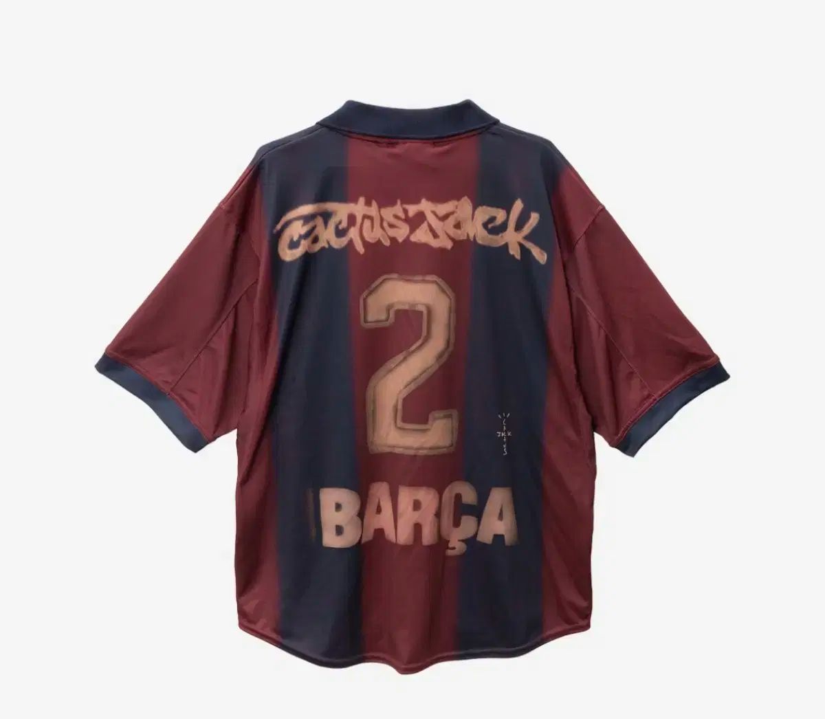 Travis Scott x Nike x FC Barcelona Retro 2000/01 Home