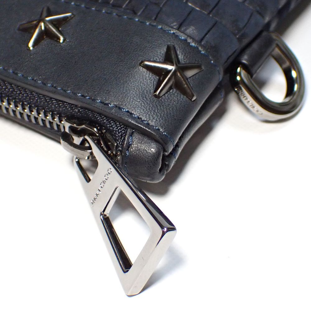 JIMMY CHOO - 美品 JIMMY CHOO ジミーチュウ クラッチバッグ 長