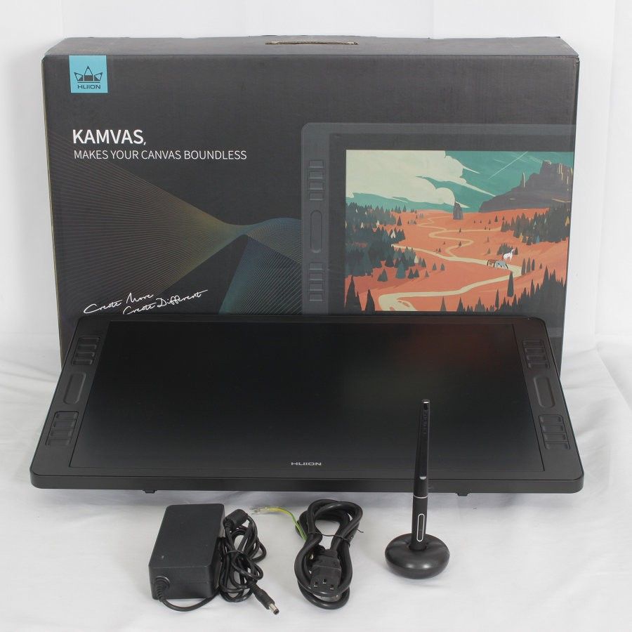 【美品】Huion Kamvas Pro 20 2019 GT1901 19.5インチ 液晶ペンタブレット フイオン 液タブ ペンタブ 本体