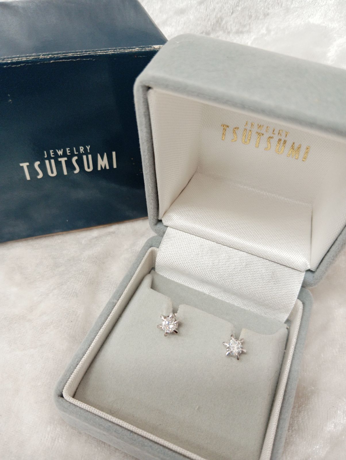 TSUTSUMI pt900 ダイヤモンドフープピアス 0.5ct 【公式通販】