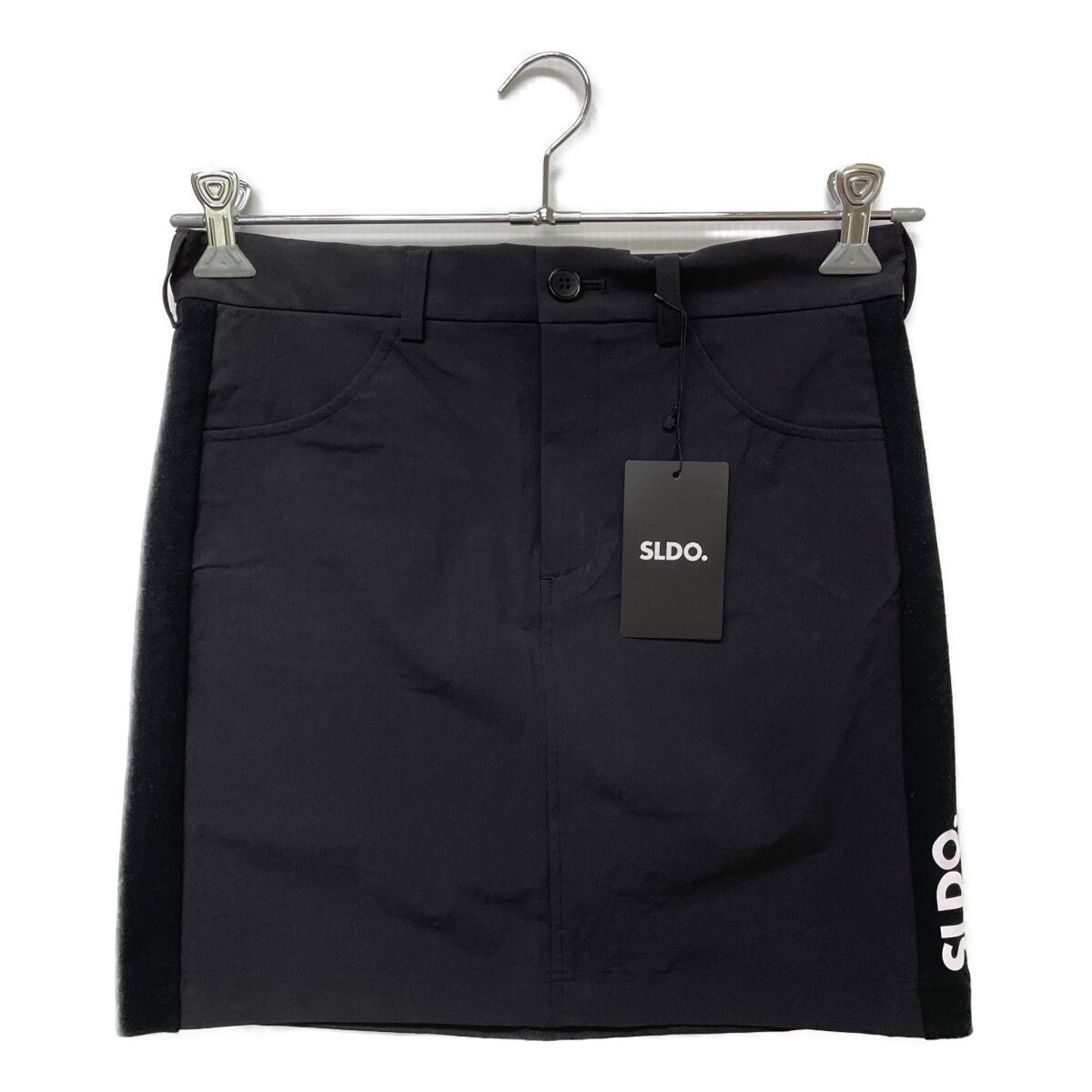 SLDO レディース ゴルフスカート 未使用品 レディース エスルド SLDO. スカート L 黒 ブラック