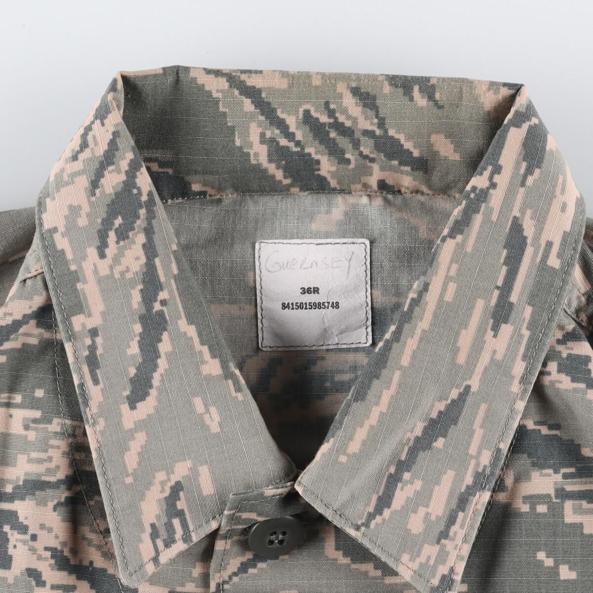 古着 民間品 U.S.AIR FORCE ABU デジタルタイガーカモ 迷彩柄 B.D.U 