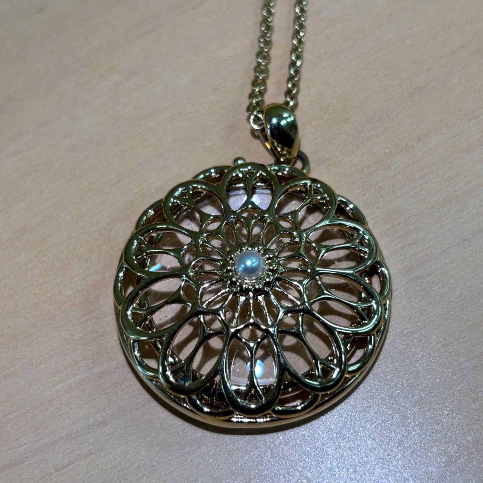 ◎ミキモト MIKIMOTO ルーペネックレス パール ペンダント