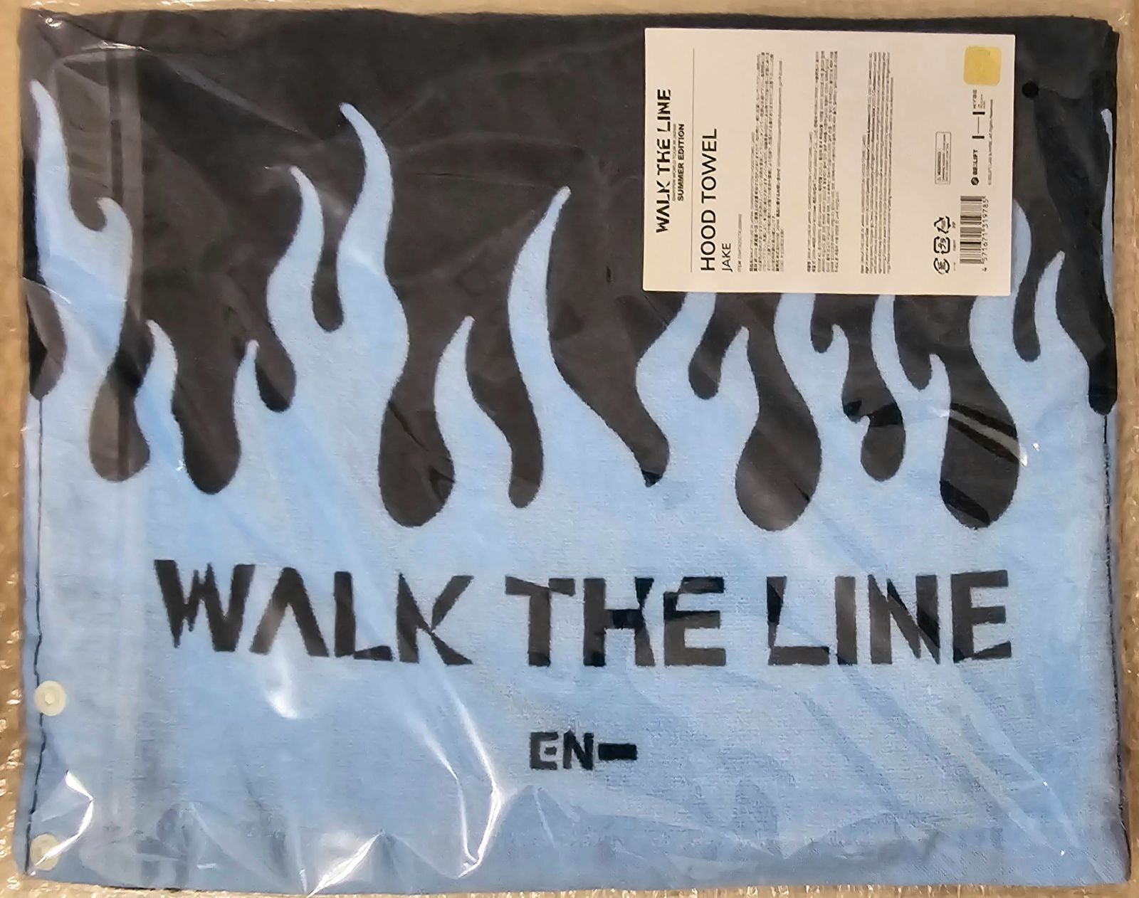 ENHYPEN WALK THE LINE ニキ フードタオル ENHYPEN ソンフン フードタオル walk the line - メルカリ