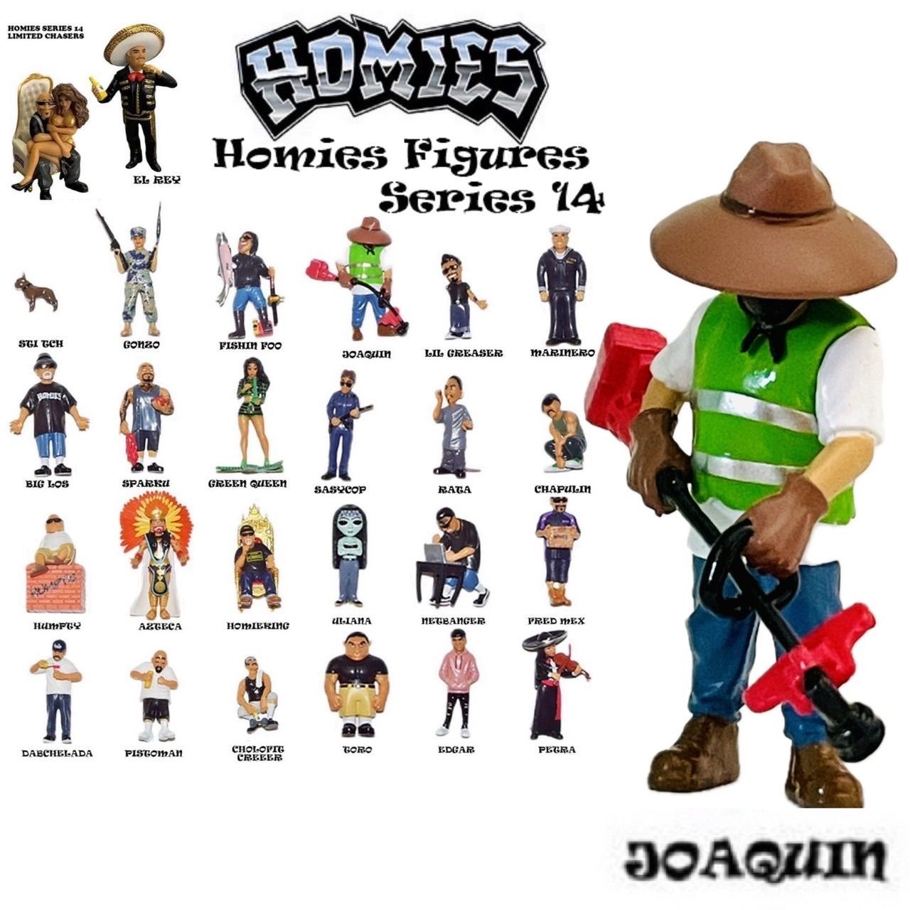 ズッカカ/HOMIES/ホーミーズ/MiJOS/チカーノ/ギャング HOMIES 【MIJOS】フィギュア全3種 - 【LA PUERTA】大阪アメリカ