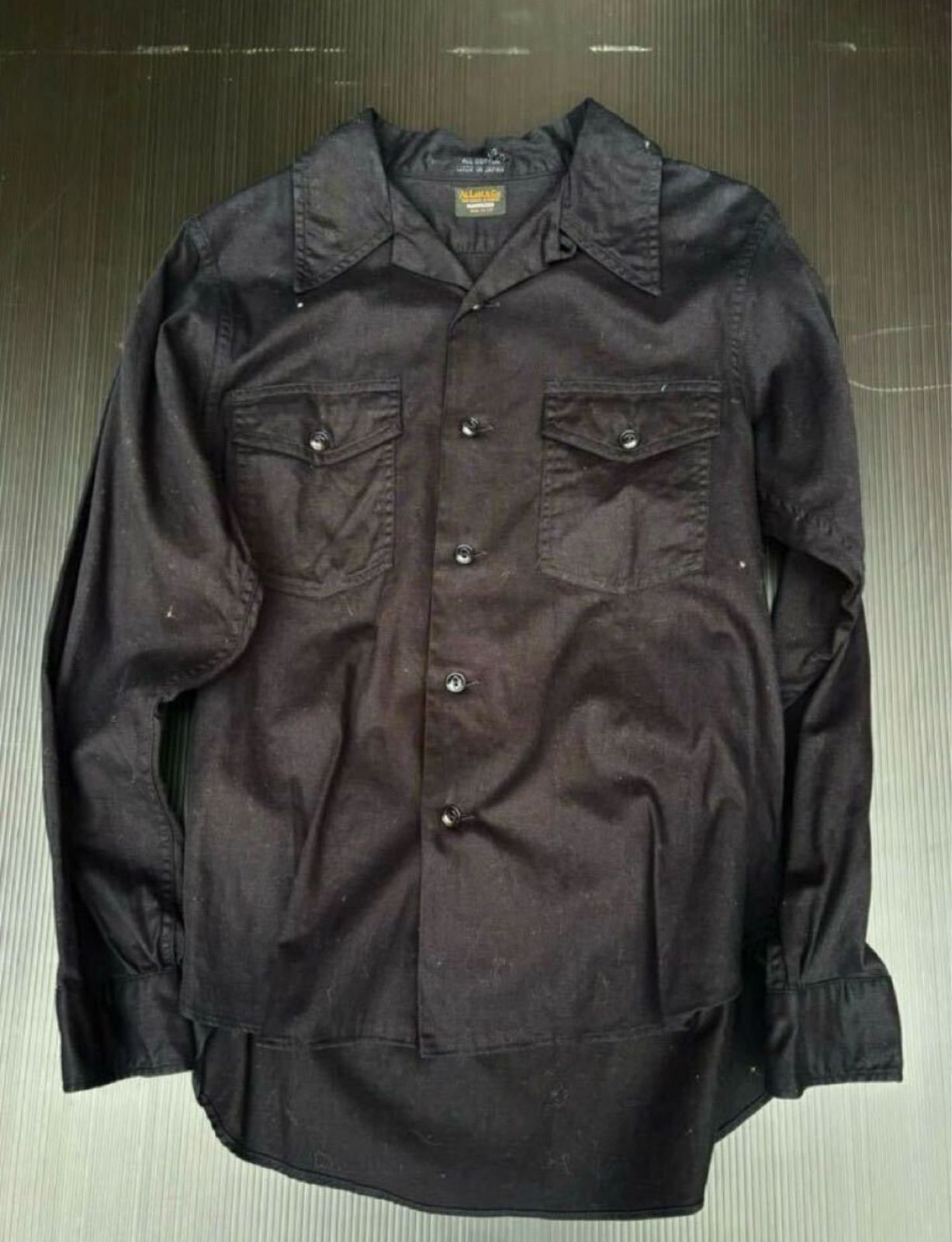 At Last&Co アットラスト シャツ オープンカラー 日本製 ワーク