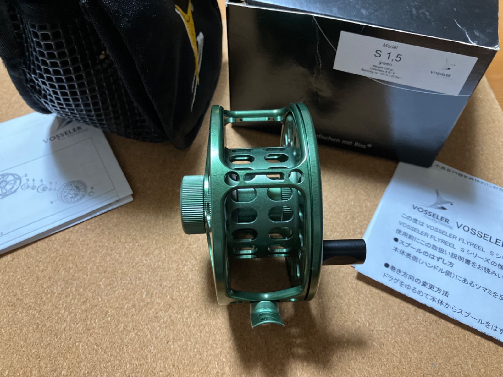 VOSSELER ヴォッセラー ボッセラー FLYREEL フライリール S 1.5
