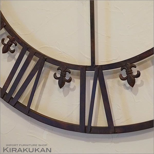 コベントガーデン アイアンダイヤル ラージクロック 壁掛け時計