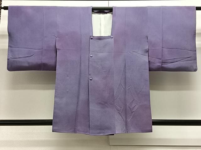 平和屋着物＃染色作家 斉藤三才 道行コート 霞文 暈し染め 正絹 CAAX7868ua