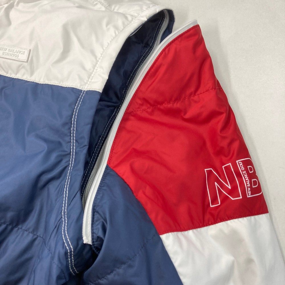 ニューバランス　ゴルフ　ジャケット サイズ：5 NEW BALANCE GOLF ニューバランス 3WAY ダウン ジップ