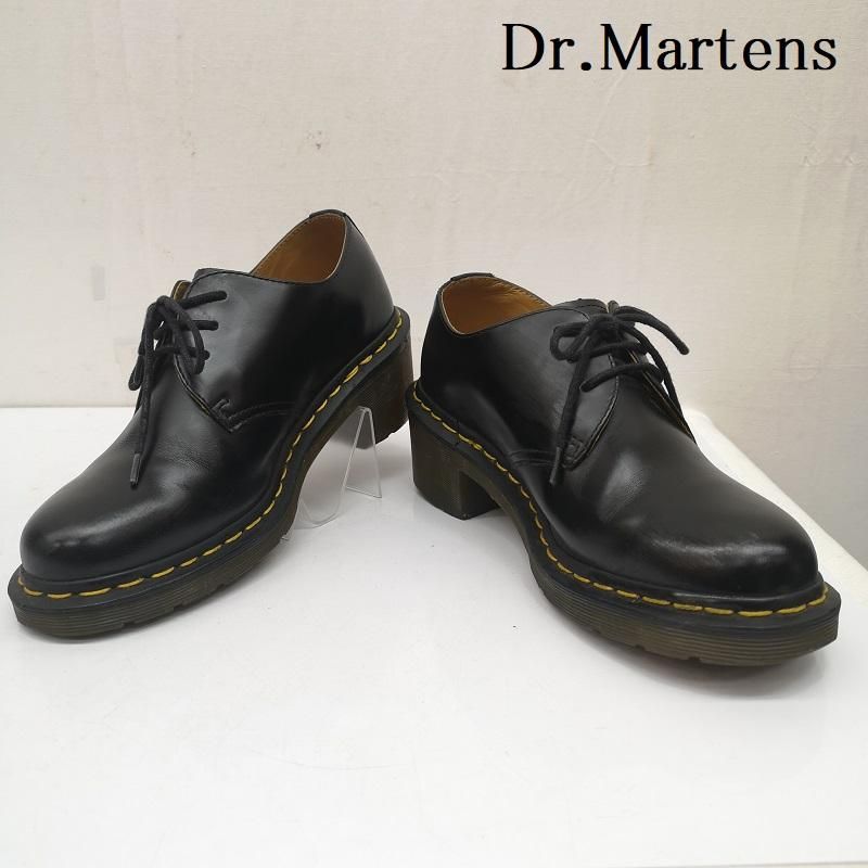 Dr.Martens ドクターマーチン 革靴 AMORY アモリー 厚底 チャンキーヒール レザー 3ホール レースアップ シューズ