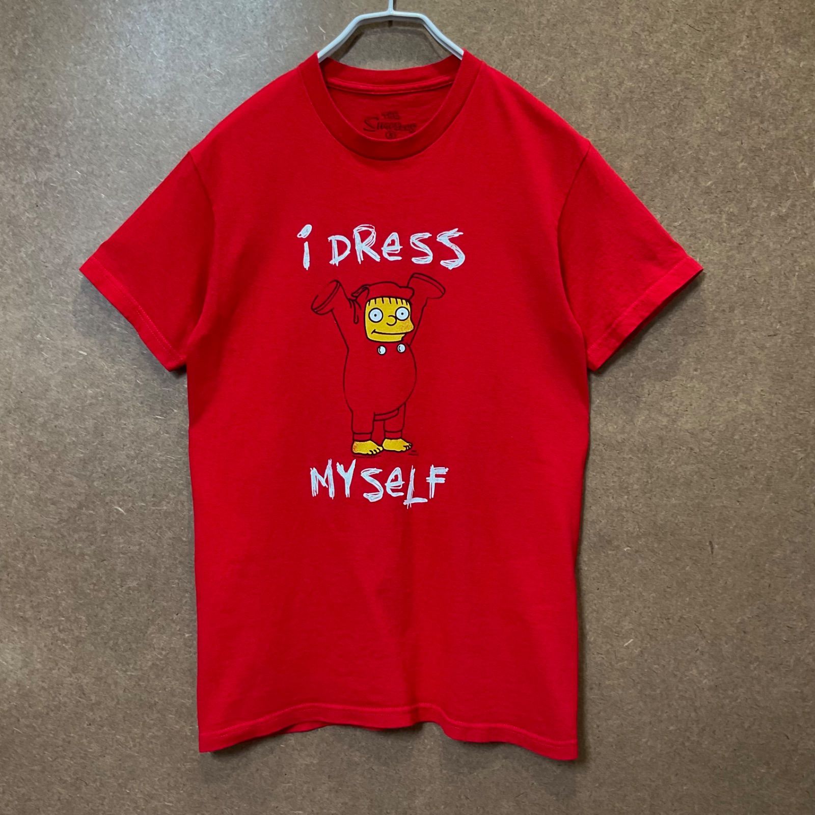 新品★超激レア★廃盤 ザ・シンプソンズ HANG TEN Tシャツ赤S 都市伝説 新品☆超激レア☆廃盤 ザ・シンプソンズ HANG TEN Tシャツ赤S