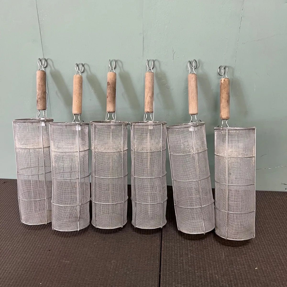 業務用 パスタ 寸胴用 テボ パスタ 湯切り 6個 セット てぼ