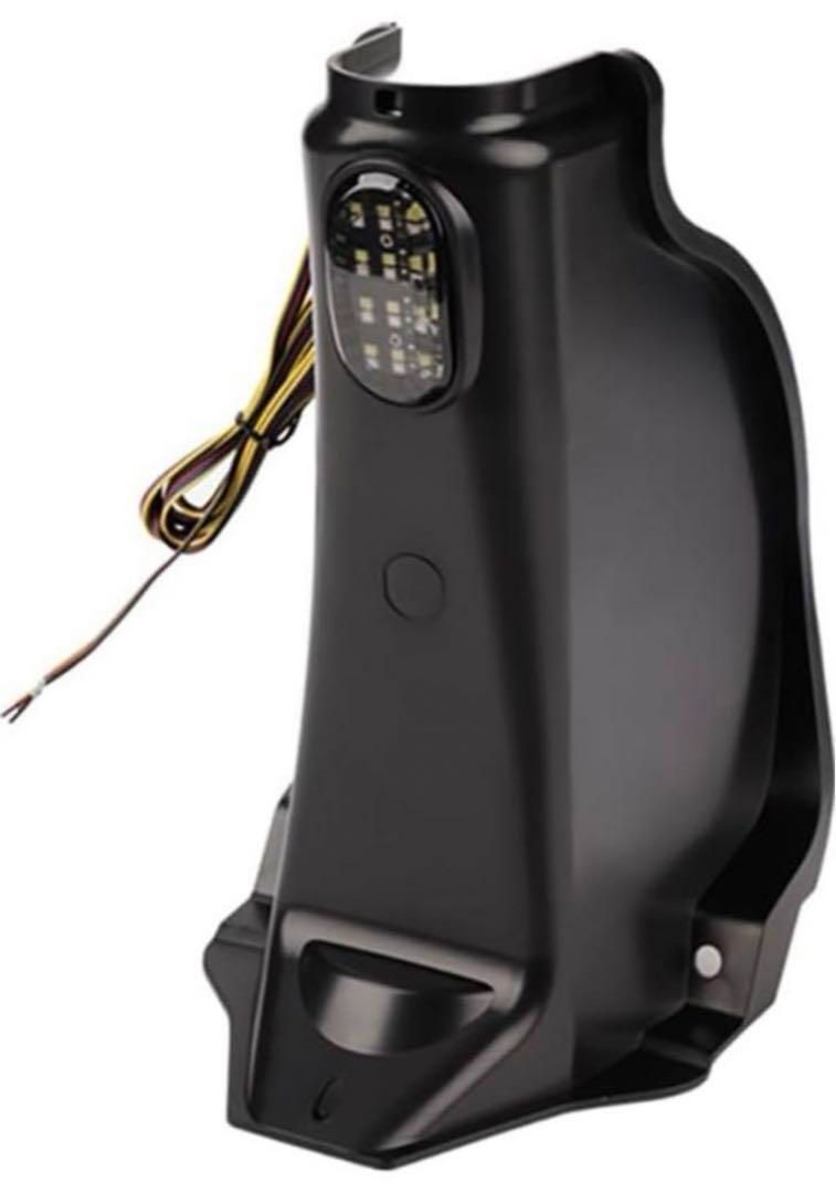 ハイエース200系ステアリングコラムホールカバー LED フットランプ付き