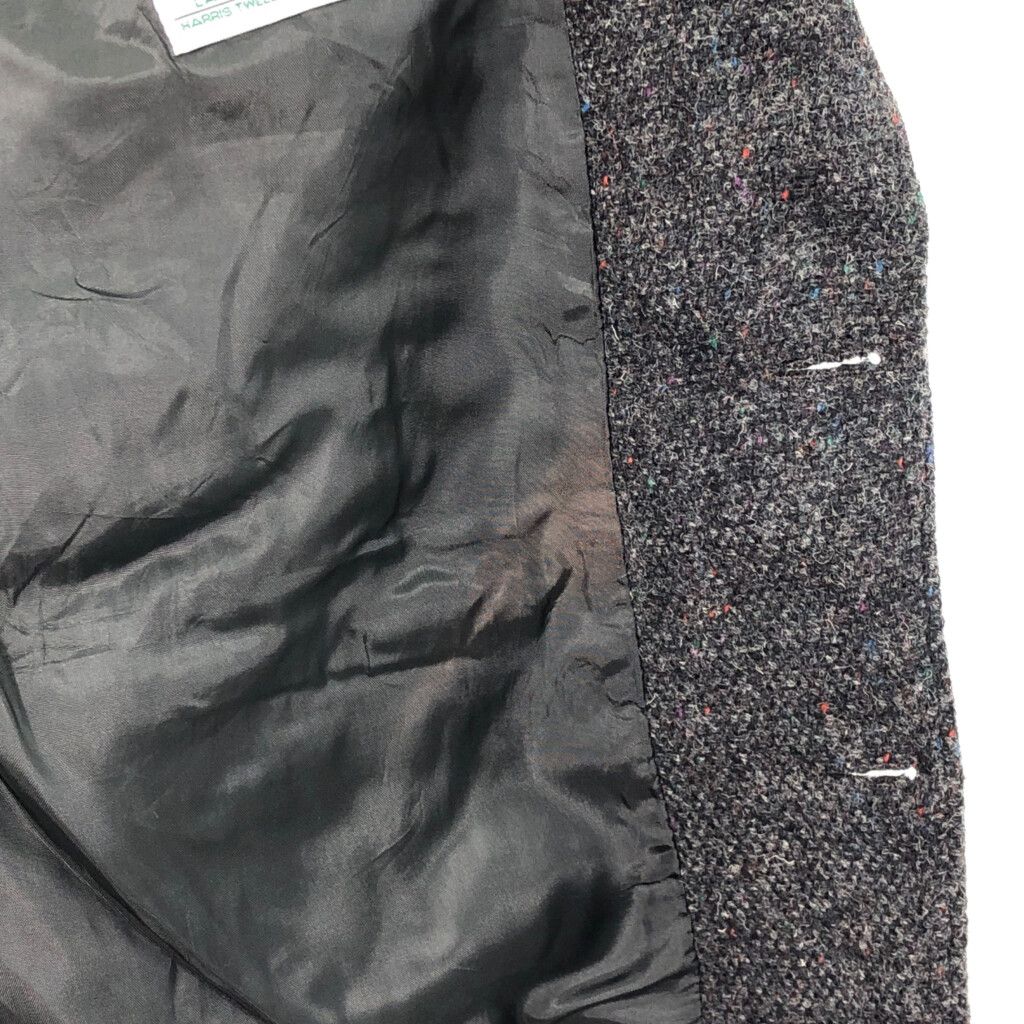 90年代 カナダ製 Harris Tweed ハリスツイード ウール テーラード