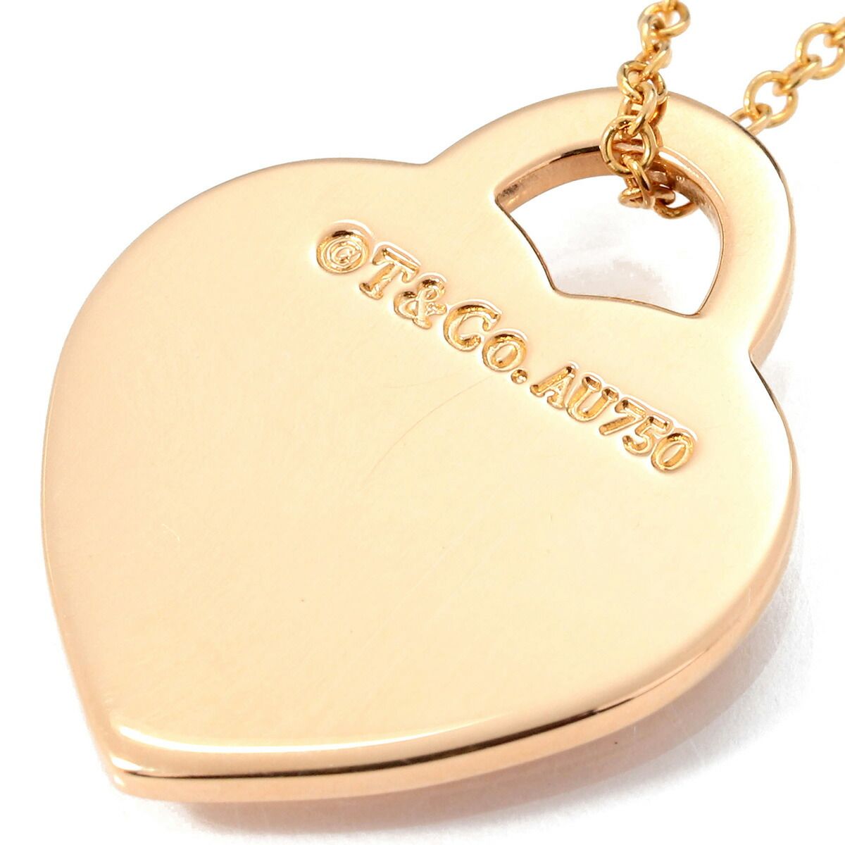 ティファニー リターン トゥ ティファニー ハート タグ ペンダント K18  