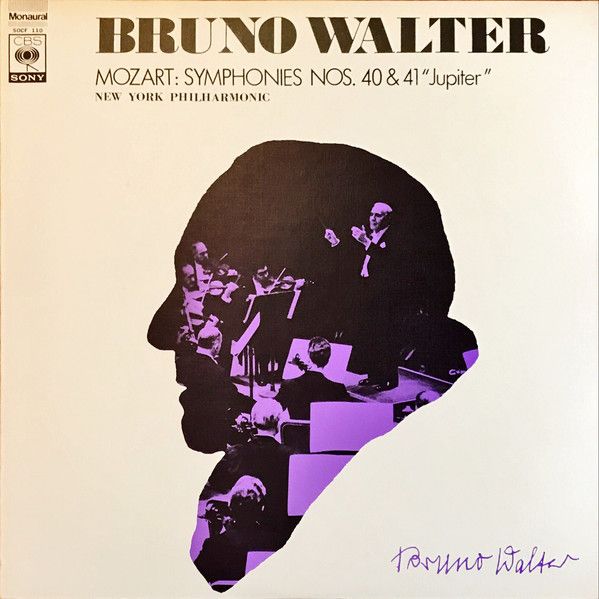 LP Bruno Walter Symphonies Nos. 40 & 41 ”Jupiter” SOCF110