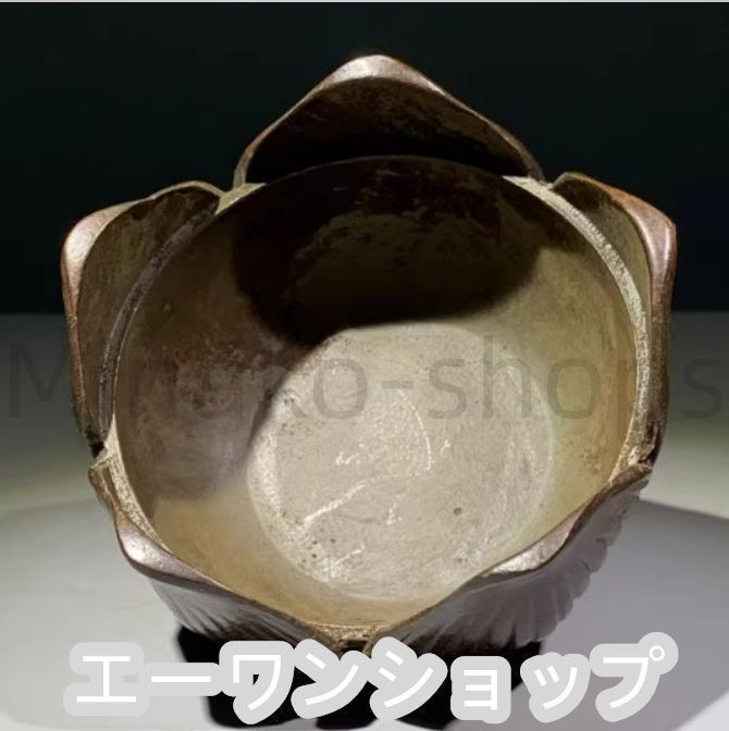 古美術 銅製 蓮花香炉 置物 大明宣徳 蓮子登科 香炉 現代工芸品