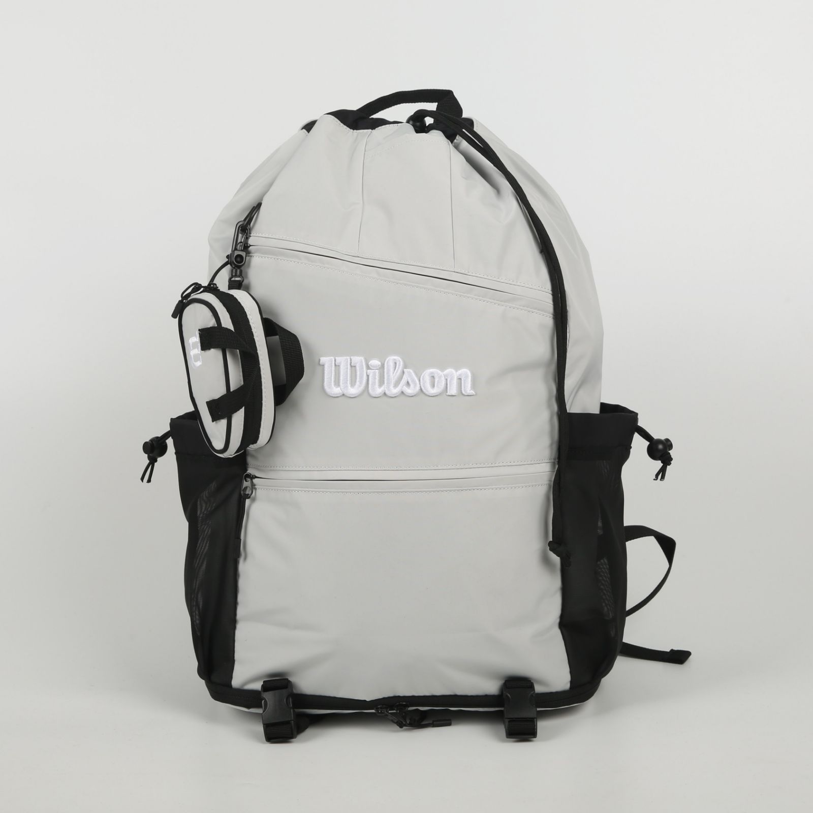 Wilson◆ ドローストリング バックパック V2 White ウィルソン ドローストリングバックパックV2 (Wilson/テニス小物