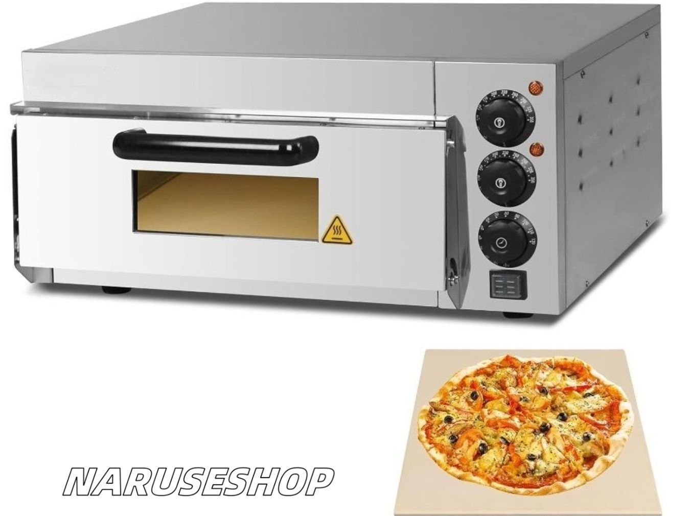 I681 ? 美品♪ FUKAI 回転石窯ピザ＆ロースター FPM-220 レッド