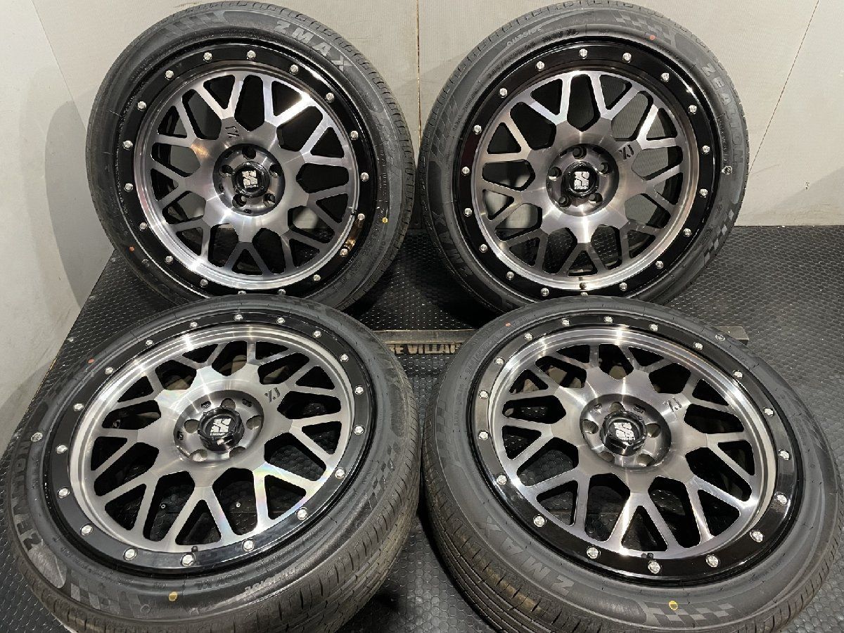 タイヤ ZMAX 245|45ZR20 夏タイヤ XTREME-J XJ04 エクストリームJ 20インチ 8.5J5HPCD114.3 35 アルファード デリカD 5等 MTG866